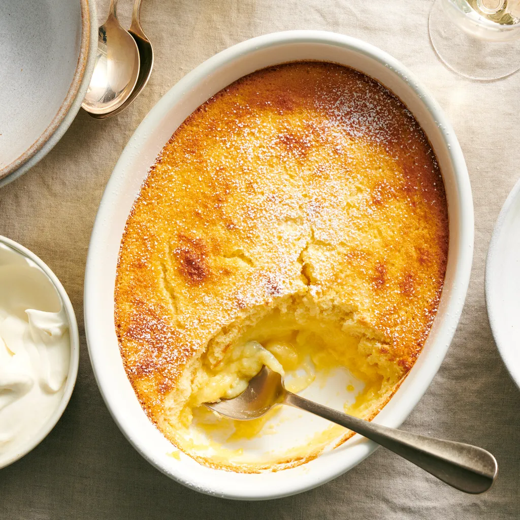 Baked Lemon Pudding